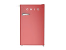 CHIQ Retro Style Bar Refrigerator Red 90 CRSR089DR
