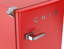 CHIQ Retro Style Bar Refrigerator Red 90 CRSR089DR