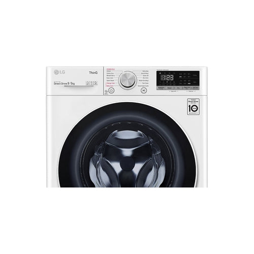 WVC5-1409W LG 9kg or 5kg Washer Dryer Combo White
