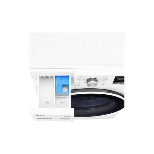 LG WVC5-1409W 9kg or 5kg Washer Dryer Combo White
