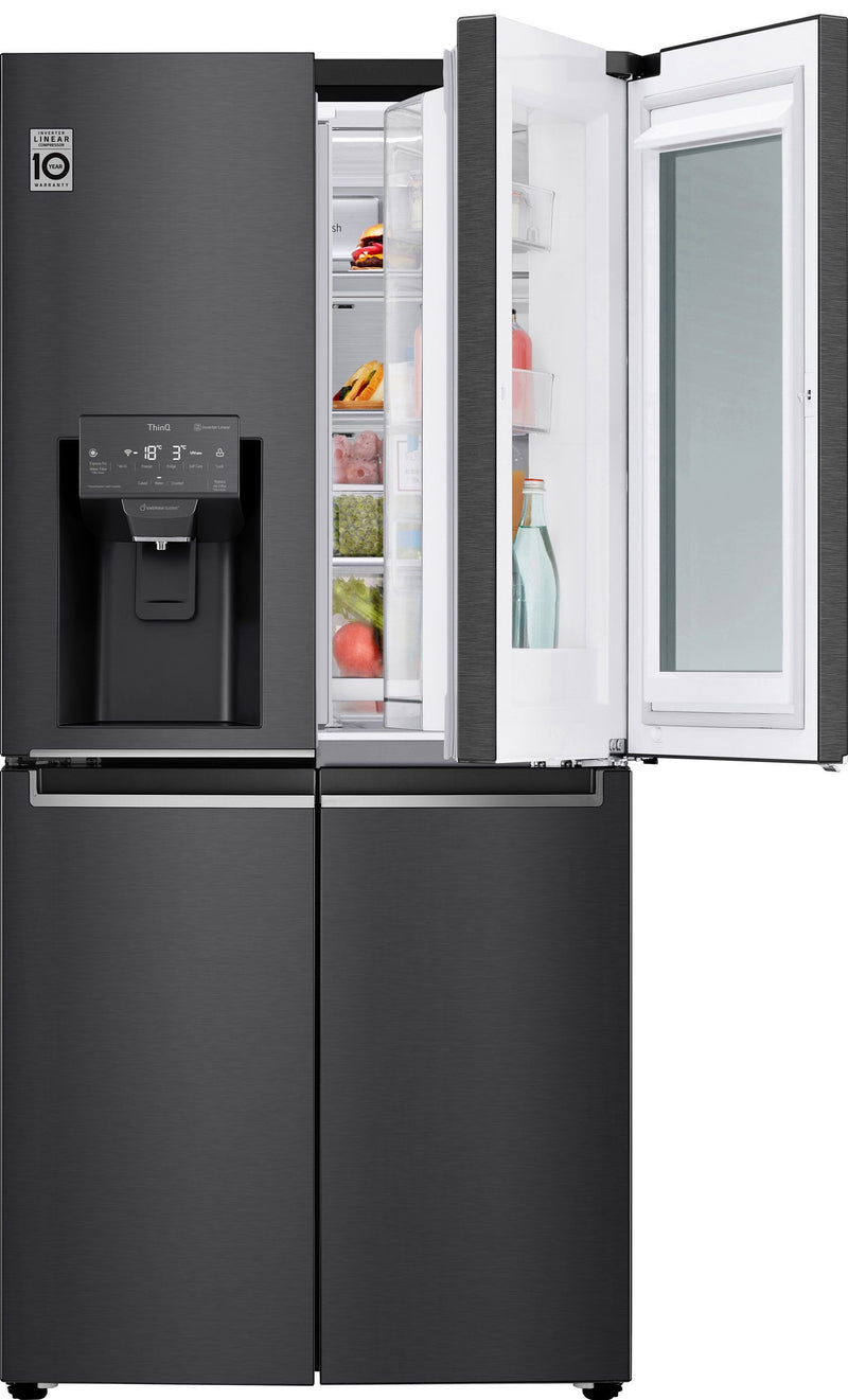 LG French Door Refrigerator 508L GF-V570MBLC