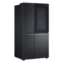 LG Side By Side Refrigerator With Instaview 655L GS-VB655MBL