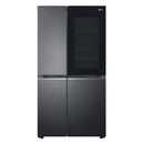 LG Side By Side Refrigerator With Instaview 655L GS-VB655MBL