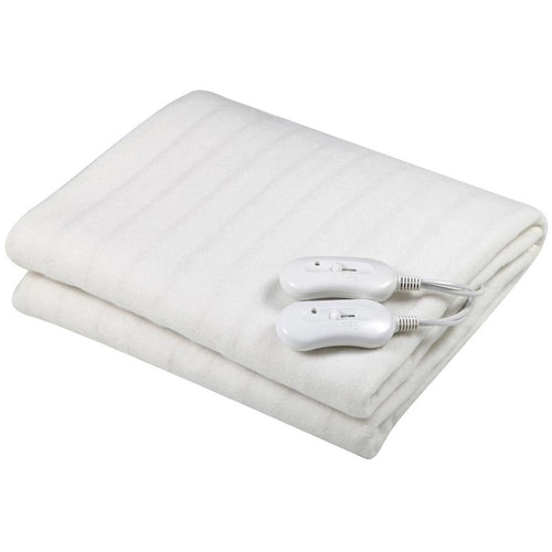 Heller HEBDF Double Fitted Electric Blanket and Double Controllers with Indicator Light