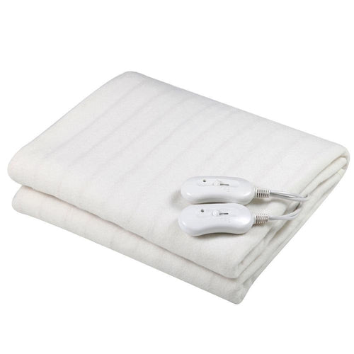 Heller HEBKF King Fitted Electric Blanket with 3 Heat Settings