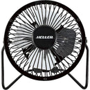 Heller HVF10UBK 10cm Personal Mini USB Powered Desk Fan