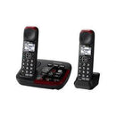 PANASONIC KXTGM422AZB Amplified Cordless Phone Twin Pack
