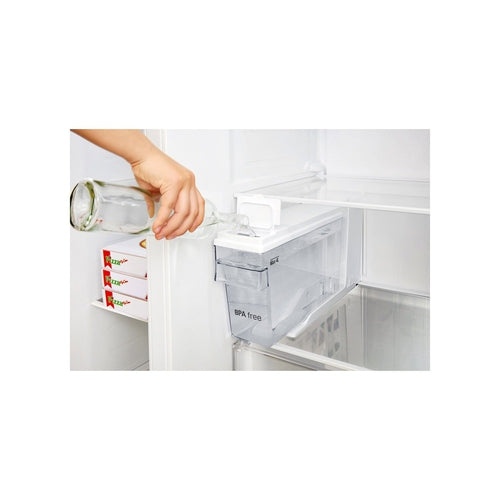 Side by Side Refrigerator with Non Plumbed Ice Water Dispenser