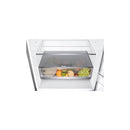 LG GB-455PL 454L Bottom Mount Fridge with Door Cooling in Stainless Finish