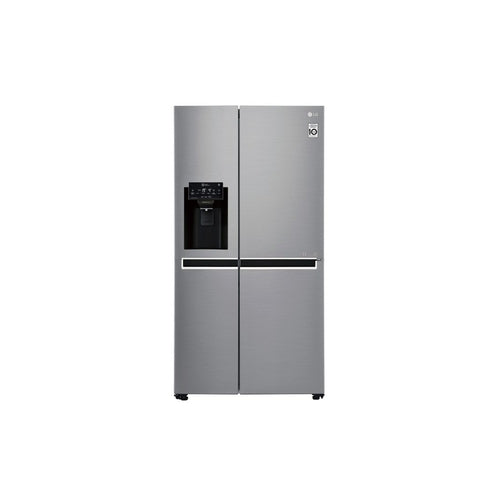 LG GS-L668PNL 668L Side by Side Refrigerator with Non Plumbed Ice Water Dispenser