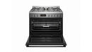 Westinghouse Freestanding Dual Fuel Cooker Dark Stainless Steel 90cm WFE916DSD