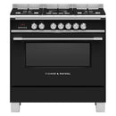 FISHER & PAYKEL OR90SCG4B1 90CM Freestanding Dual Fuel Oven