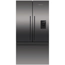 Fisher & Paykel RF610ADUB5 614L Plumbed French Door Fridge