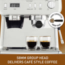 Sunbeam Barista Plus Espresso Machine Silver EMM5400SS