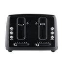 SUNBEAM TA6344K SIMPLY STYLISH 4 SLICE TOASTER (BLACK)
