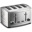 SUNBEAM TA9400 Cafe Series 4 Slice Toaster (Steel)