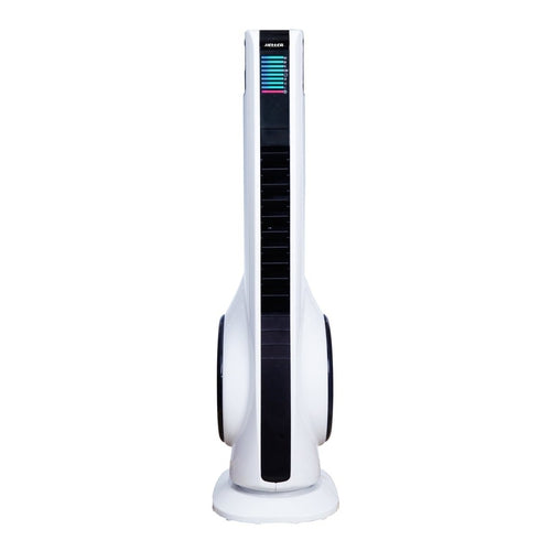Heller TTF70R 70cm Turbo Tower Fan with Remote White and 3 Speed settings