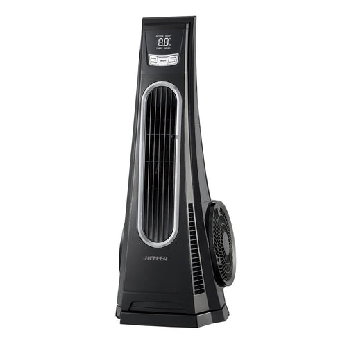 Heller TTF75R 75cm Turbo Tower Fan with Remote and 3 Speed Settings