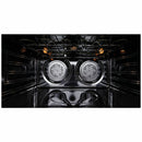 Westinghouse Freestanding Dual Fuel Cooker Dark Stainless Steel 90cm WFE916DSD