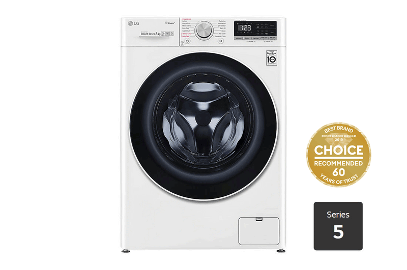 LG 9kg Front Load Washing Machine with Steam+