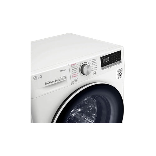 WV5-1408W LG 8kg Front Load Washing Machine with Steam